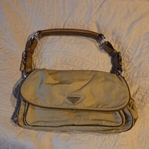 Prada Beige Shoulder Bag